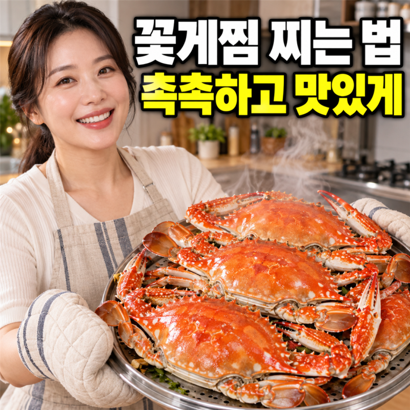 꽃게찜 찌는 법｜입 손질부터 피 빼기, 세척과 찌는 시간까지
