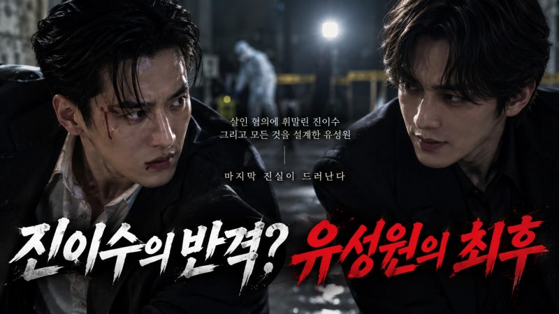 재벌X형사2 결말 임박, 안보현 진이수 위기의 진짜 배후는 유승호였나