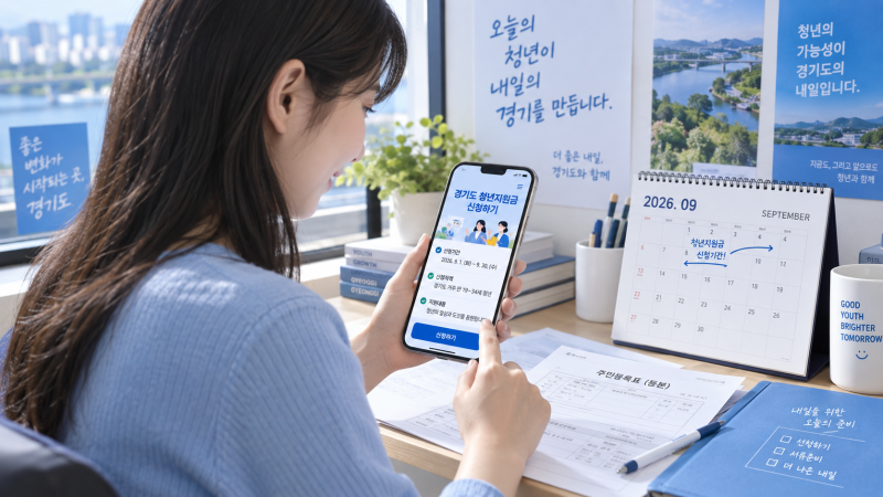 경기도 청년기본소득 3분기 진행 중! 지원 대상과 신청 기간은?