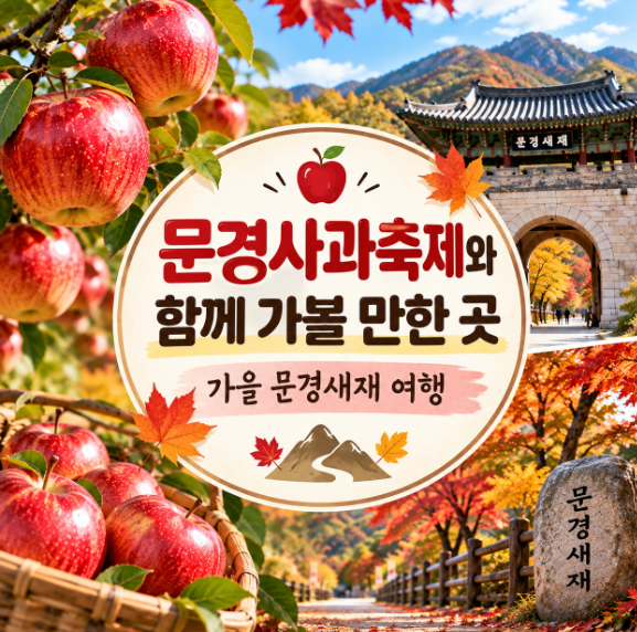 문경사과축제와 함께 가볼 만한 곳｜가을 문경새재 여행