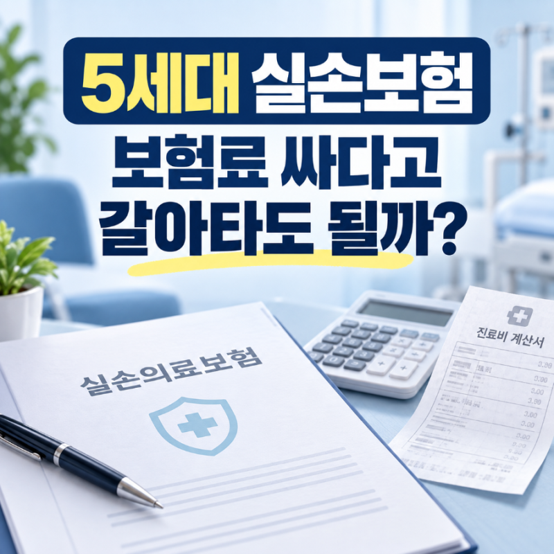 4세대 실손 재가입 시기 온 사람들, 5세대 전환 전 꼭 볼 것