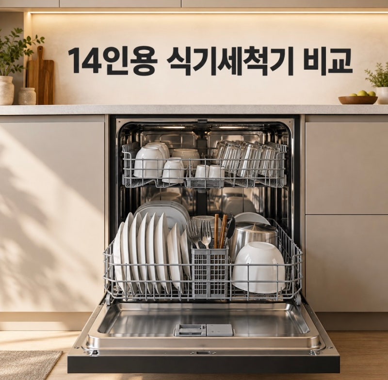 14인용 식기세척기 비교｜빌트인·프리스탠딩 설치 전 꼭 재야 할 5가지 ( 설치·기능 비교표 ....