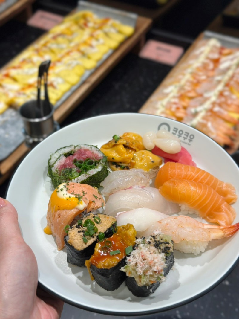 쿠우쿠우 분당점 분당 뷔페 오리역맛집 분당 맛집 분당 초밥 분당 모임 장소 추천