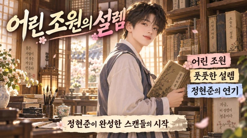 정현준, 넷플릭스 스캔들 속 어린 조원으로 남긴 풋풋한 설렘