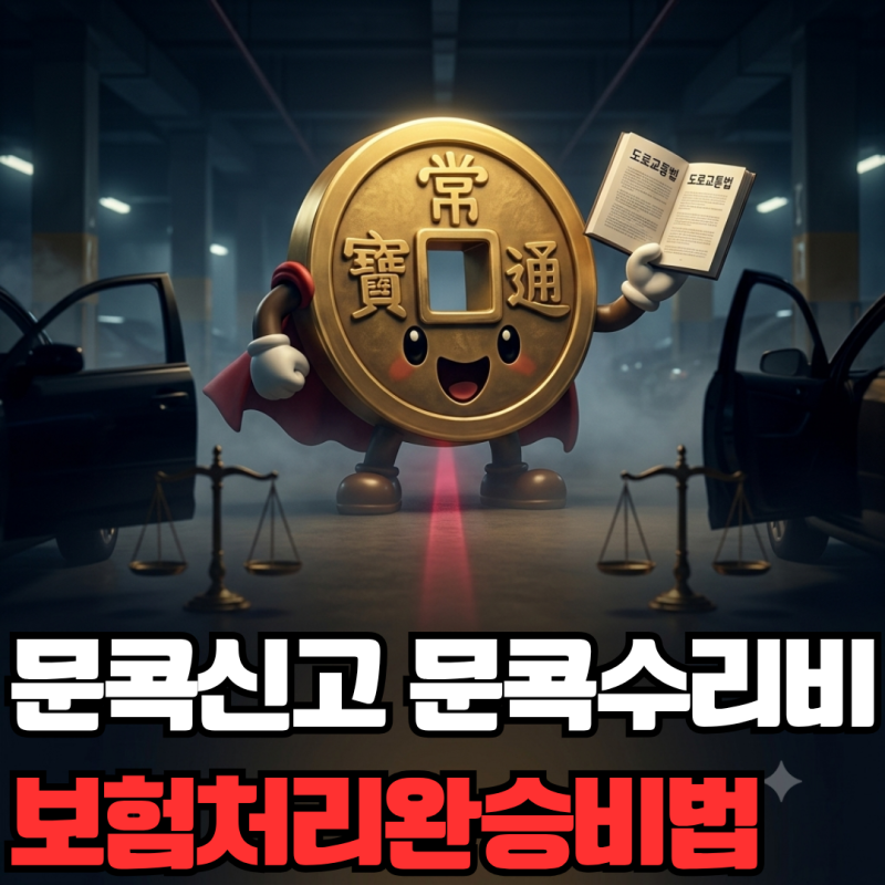 문콕신고 문콕수리비 보험처리완승비법