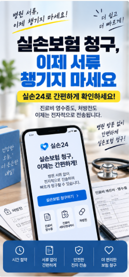 실손24 사용법｜실손보험 청구, 이제 서류 없이 간편하게 하는 방법