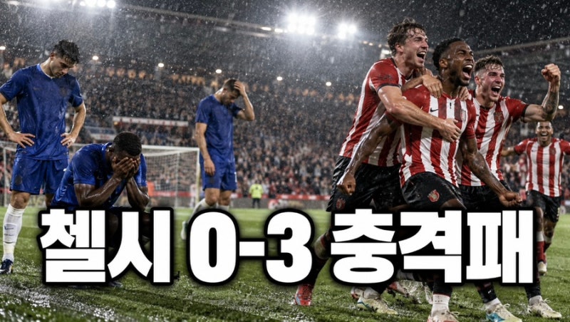 , 브렌트포드에 0-3 충격패! 토트넘까지 잡은 브포, 진짜 강팀 됐나? ㅎㅎ