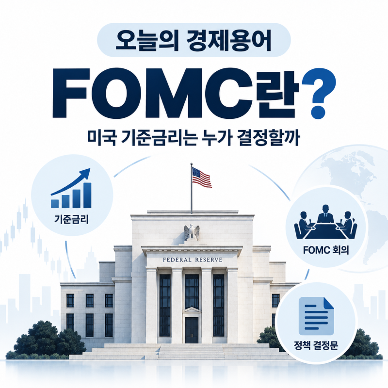 FOMC란? 미국 기준금리는 누가 결정할까 | 연준·FOMC 뜻 쉽게 알아보기