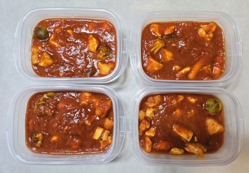 [닭가슴살 마녀스프 레시피] 트레이더스 치리오토마토퓨레, 베지터블블렌드,골든커리/후기