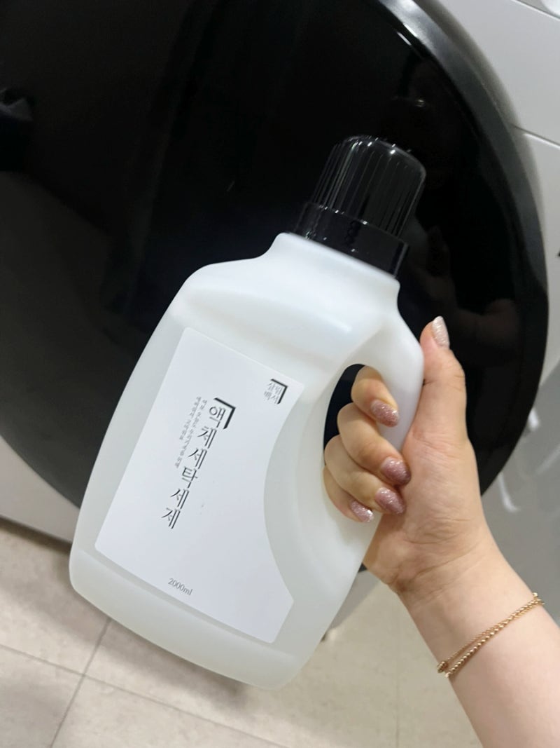 세탁세제추천ㅣ살림백서 대용량 세탁세제 2L 1+1 얼룩 잘지워지는 세탁세제 사용후기