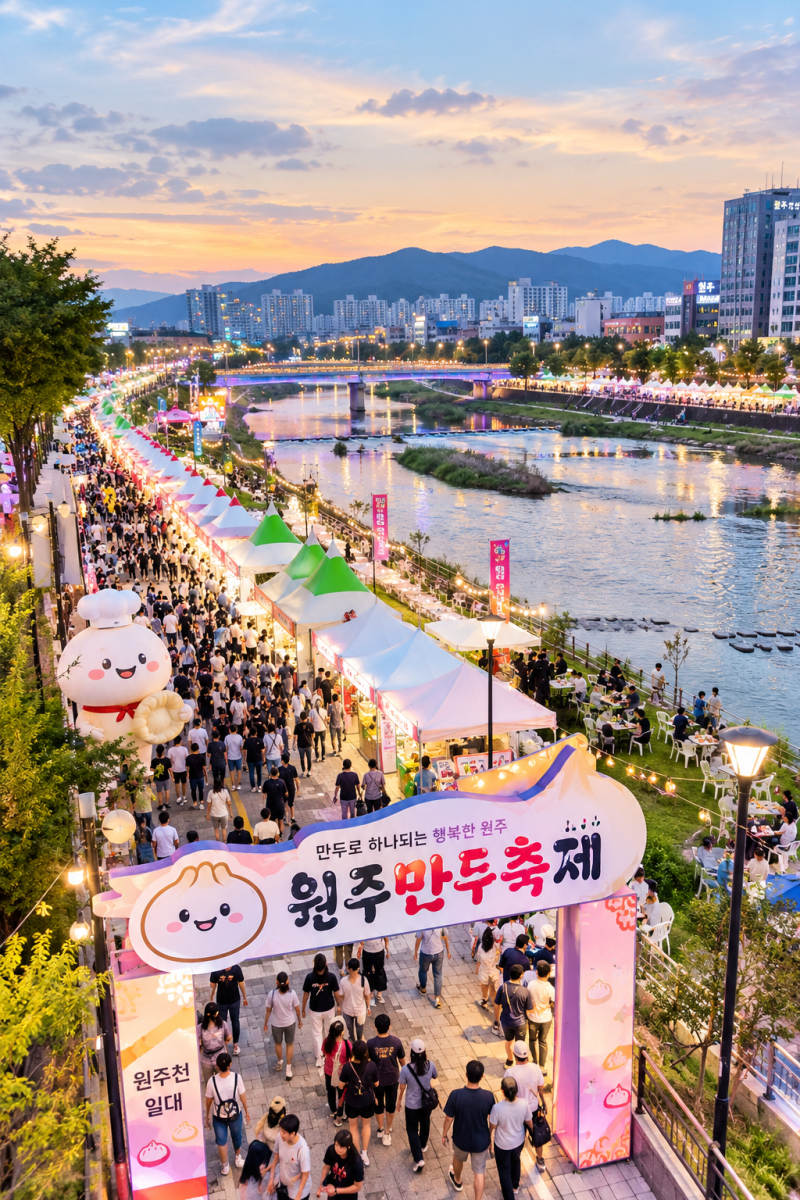 2026원주만두축제 초대가수 라인업
