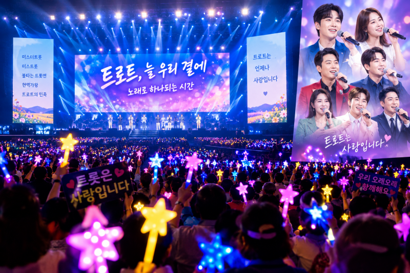 2026 트로트 가수 콘서트 일정 총정리 (임영웅·장윤정·남진·미스트롯4 전국투어 예매)