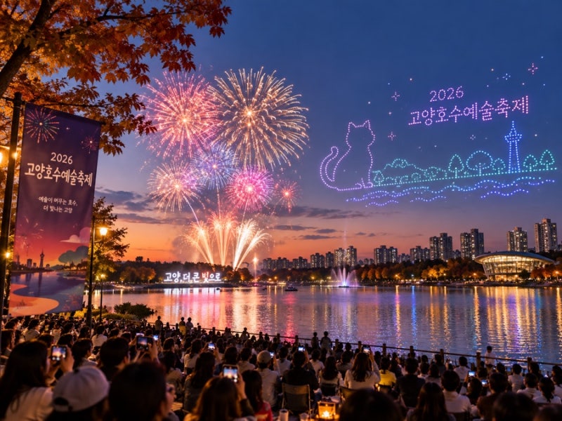 2026 일산 호수공원 불꽃축제, 드론쇼·신승훈 공연 날짜 총정리