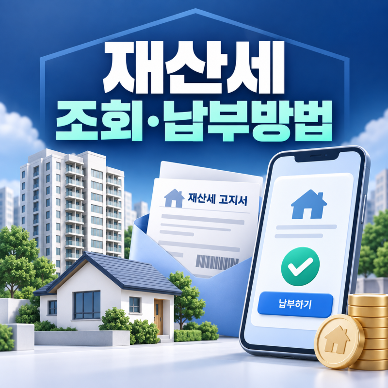 위택스 재산세 조회·납부방법｜아파트·주택 재산세 언제 얼마나 내야 할까?