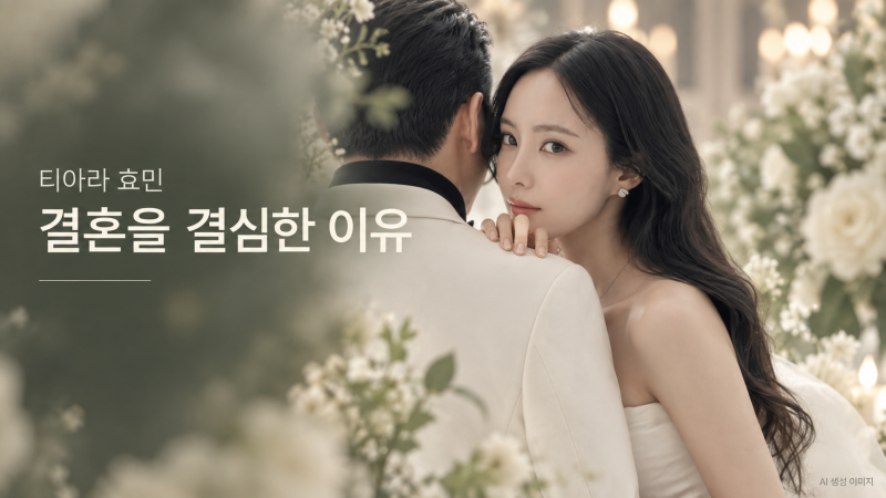 티아라 효민 남편 누구? 10살 연상 금융인과 결혼한 이유 “남 주자니 싫어서”
