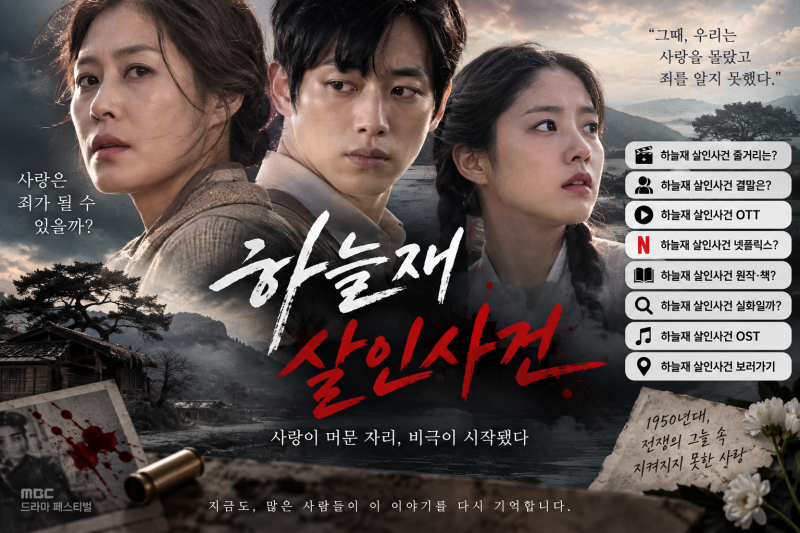하늘재 살인사건 결말 총정리｜서강준·문소리 관계, 실화·원작 어디서 볼까