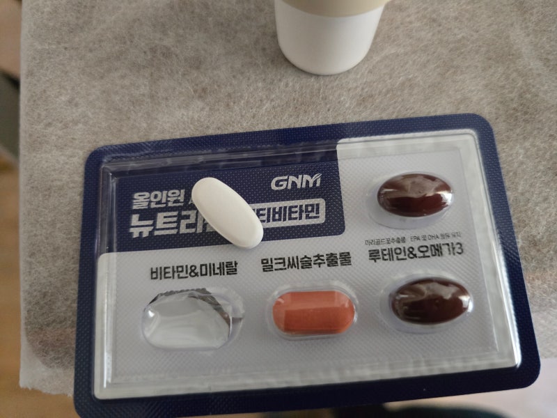 추석 명절 건강 선물 추천, 휴대성 좋은 GNM 올인원 뉴트리션 멀티비타민