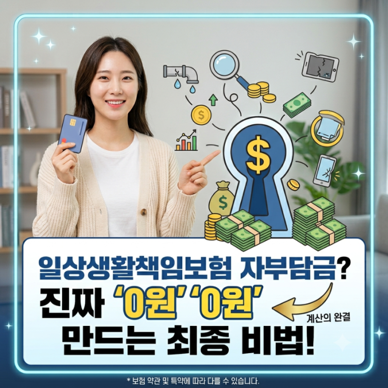 일상생활배상책임보험 자기부담금 0원?! “진짜 제가 해봤습니다”