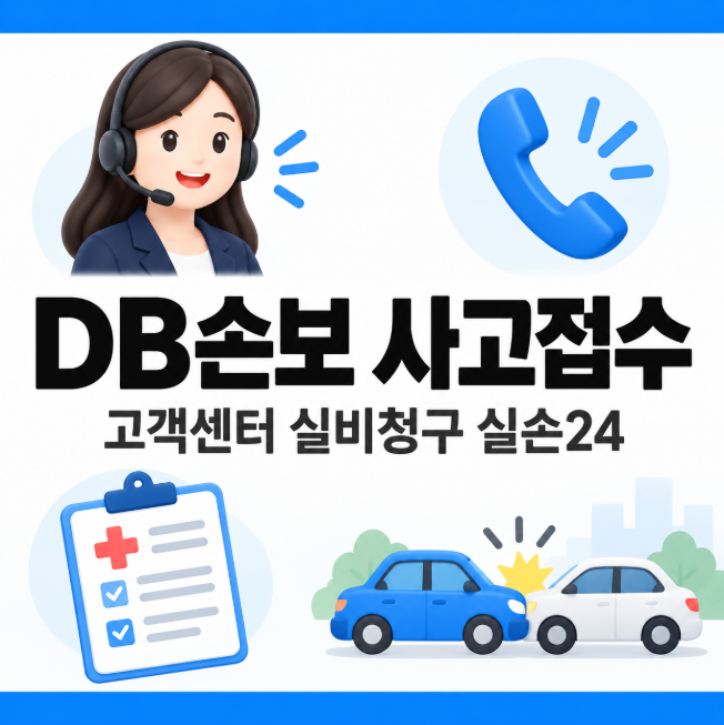 DB손해보험 고객센터 전화번호 어디로 걸어야 할까? 실비청구·사고접수·실손24까지