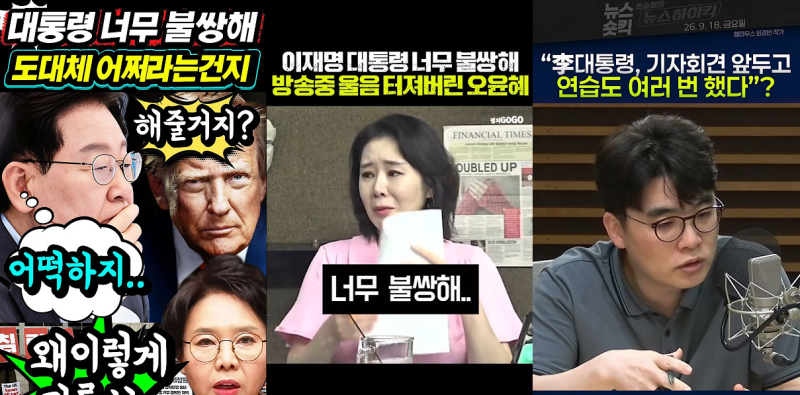 준비 잘한 이재명의 기자회견이 쇼 – 효과는 없다.