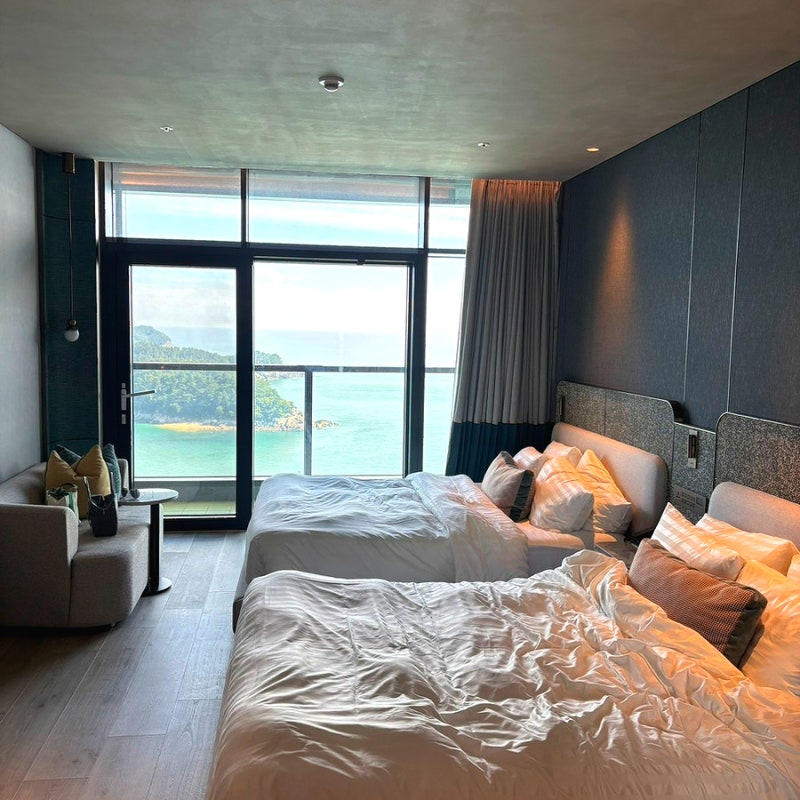 Sol Beach Namhae: 5-Star Hotel Deluxe Ocean 2 Double Room