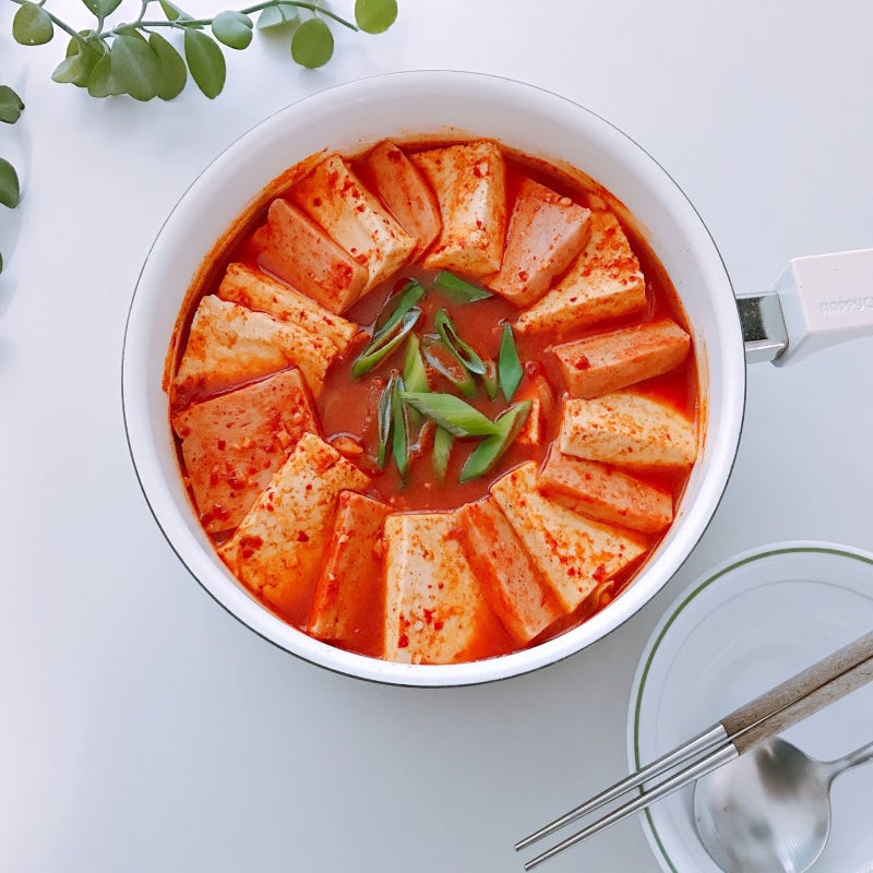 스팸두부짜글이 레시피 스팸요리