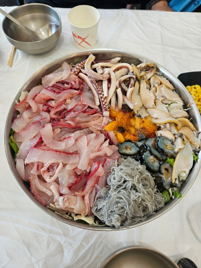 인천 영종도 을왕리 줄서는 물회 맛집 '선녀풍 2호점'