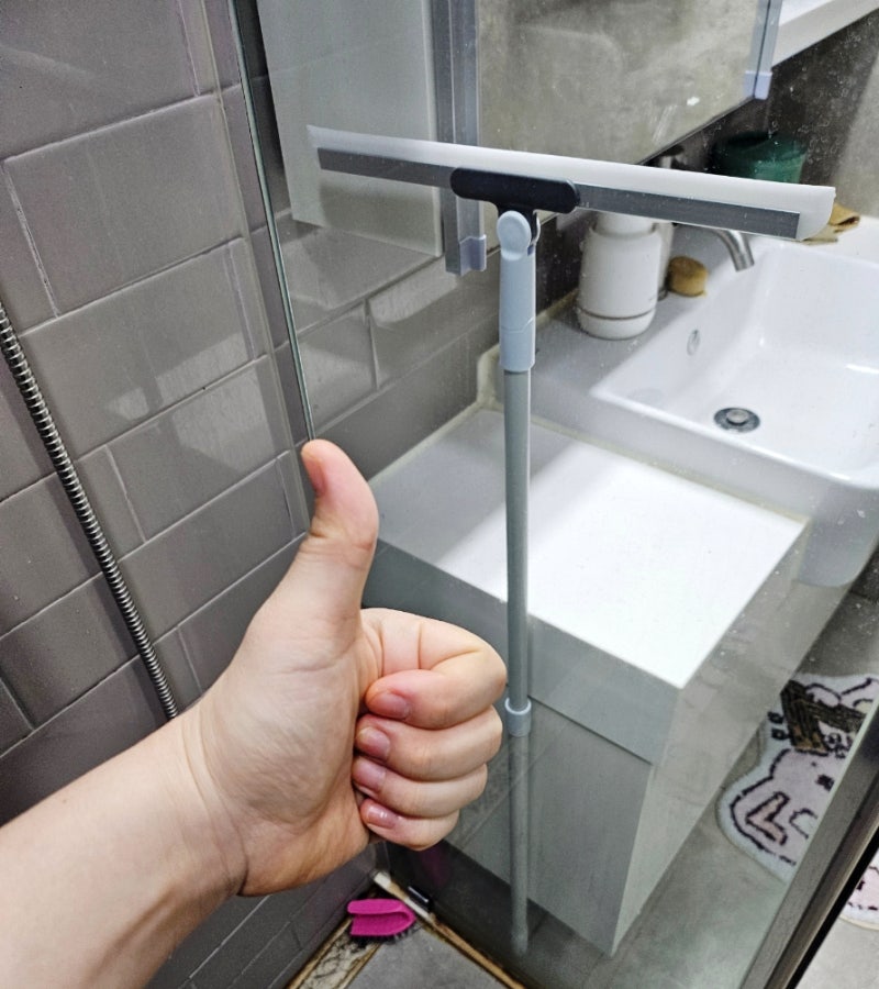 롱스퀴지 실리콘스퀴지밀대 화장실물기제거 화장실밀대 하루채담 실리콘 롱 스퀴지 길이조....
