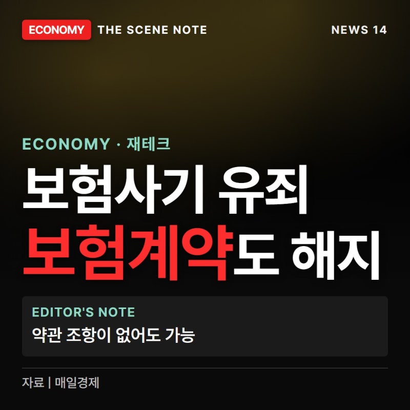 보험사기 유죄 받고 돈 일부 돌려줬는데…보험계약까지 해지된 이유