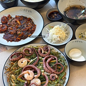 [인천/청라] 낙지볶음 해물파전 맛집 으뜸낙지 경서청라점 내돈내산 후기(+낙지젓갈도 사옴)