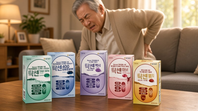 탁센 연질캡슐과 그 형제들 이야기