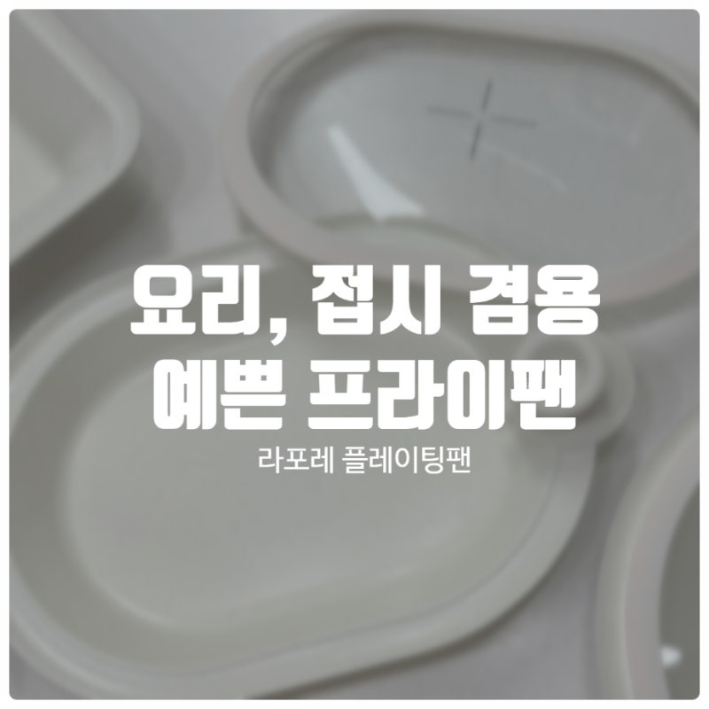 [인스타 공구템] '라포레 플레이팅팬' 내돈내산 솔직후기 :: 조리와 플레이팅을 하나로