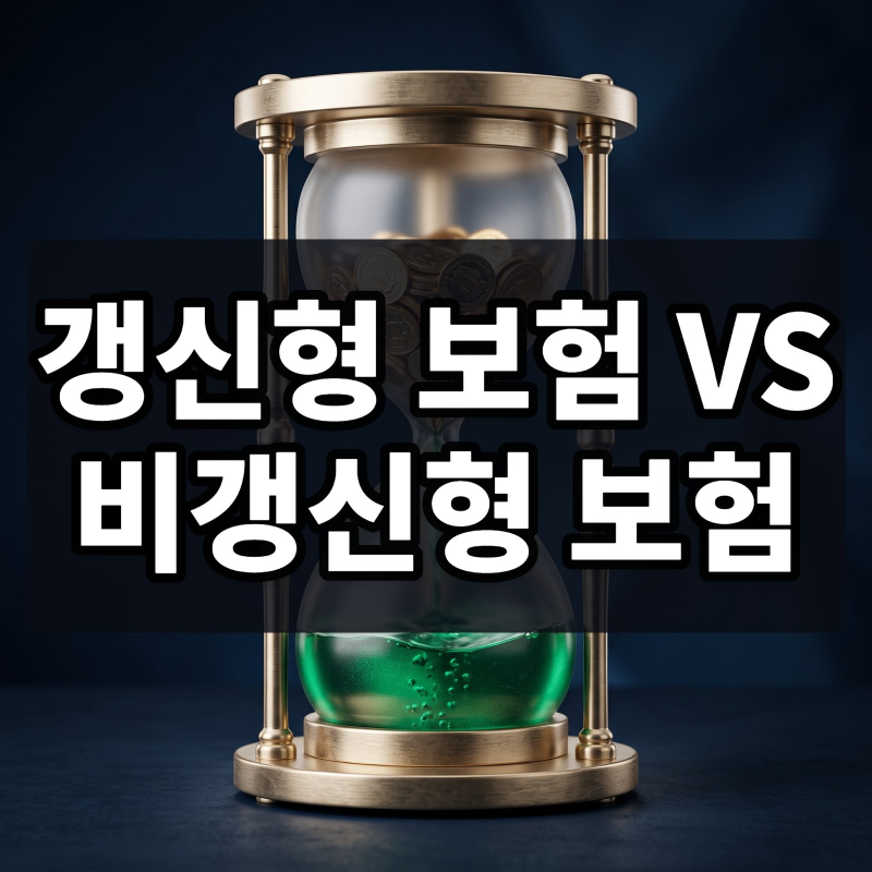 비갱신형이 정답이라는 착각, 평생 보험료 지출을 최소화하는 의외의 기준