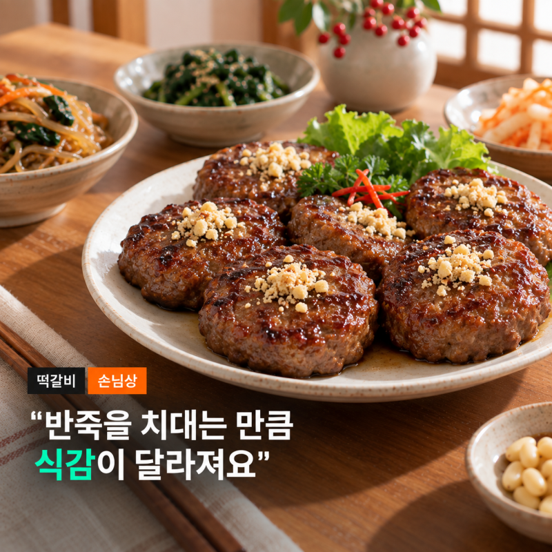 반죽을 치대는 만큼 식감이 달라지더라구요, 떡갈비 만들기 명절 떡갈비 레시피