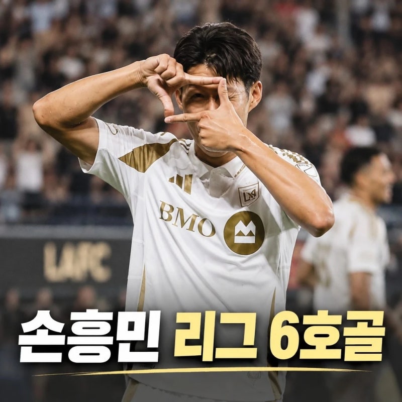 손흥민 리그 6호골 A매치 앞두고 폭발
