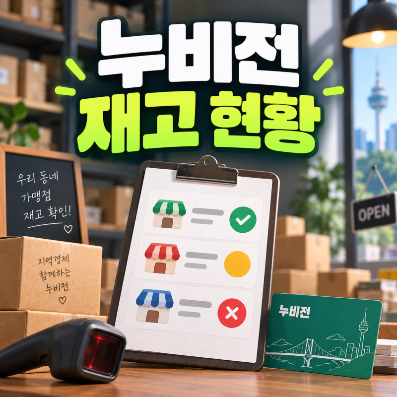 누비전 재고 현황 조회｜9월 21일 지류 판매처·10% 구매방법