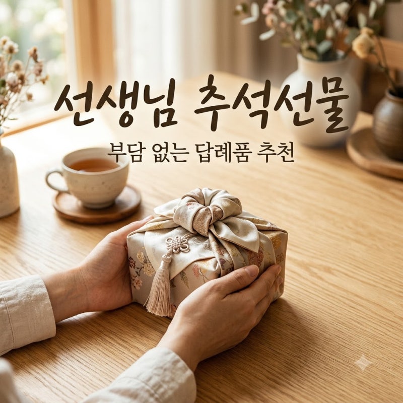 어린이집 추석선물 학원 선생님 부담없는 추석 답례품 추천 | 담임 입장에서 말씀드려요