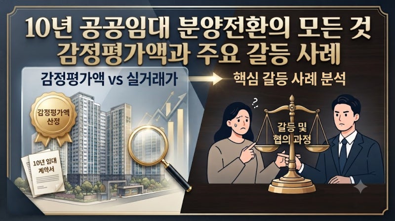 12편: 10년 공공임대 분양전환의 모든 것: 감정평가액과 주요 갈등 사례