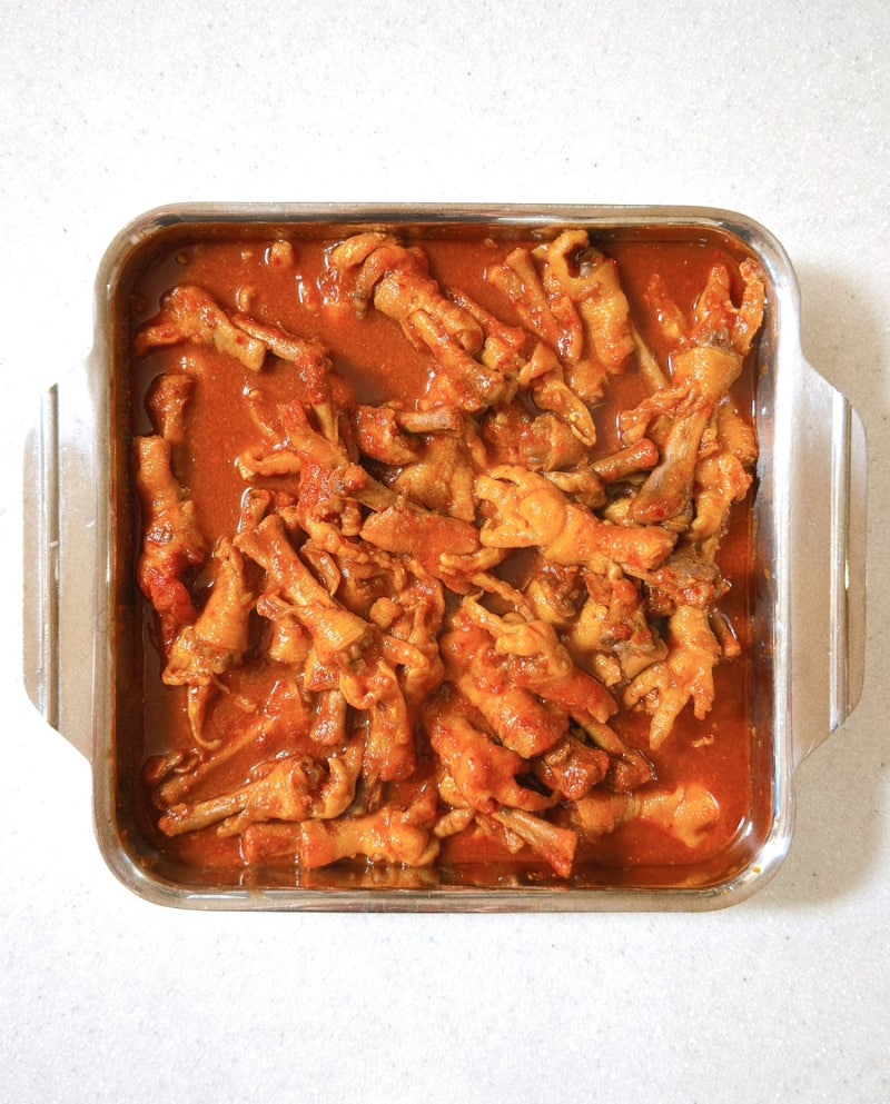 한신포차st 국물닭발 황금레시피 맛있는 닭발 만들기