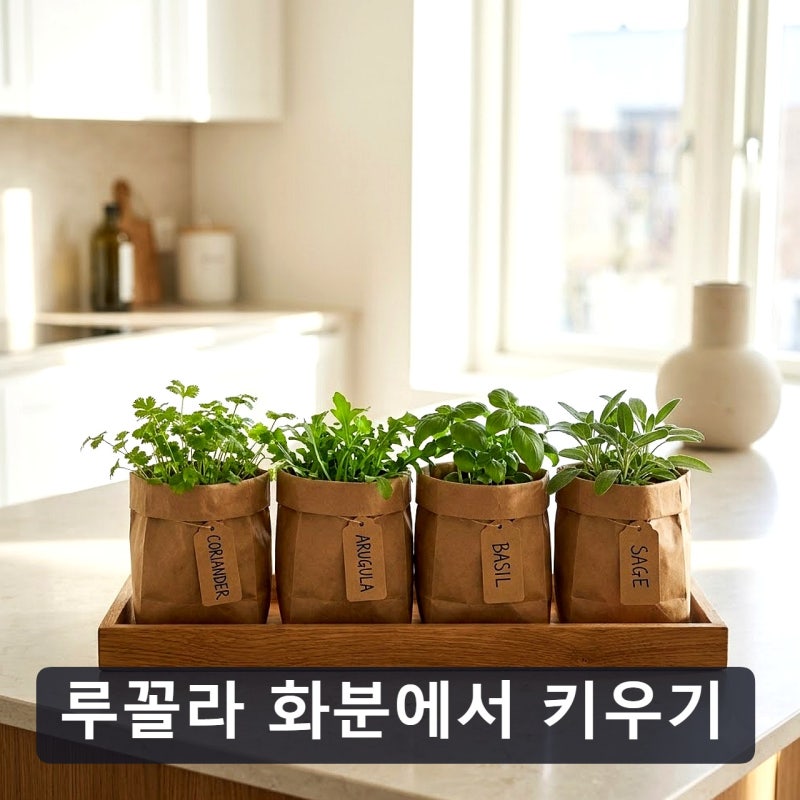 루꼴라 화분에서 키우기, 집에서 성공하는 방법은 무엇일까?
