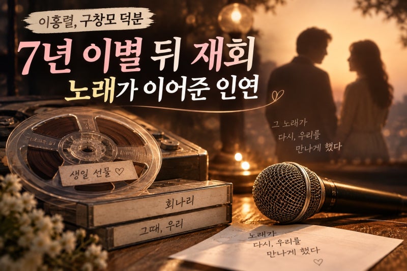 이홍렬, 구창모 덕분 재회 결혼…7년 이별 뒤 다시 만난 이유