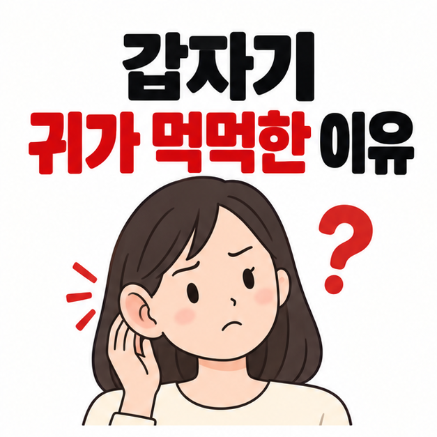 비행기 탄 것도 아닌데 갑자기 귀가 먹먹, 원인 바로 알기