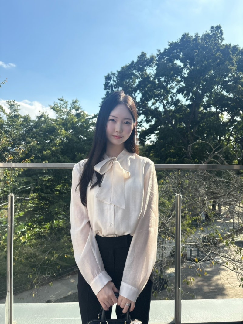 지센 프리미엄 타이 블라우스 후기 가을 블라우스 추천