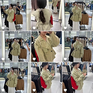 자라 트렌치코트 추천 ㅣ 키작녀에게도 잘 맞는 기장 ,실제 착용 후기