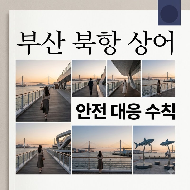 부산 북항 상어 출몰! 3미터 무태상어 등장 원인과 안전 수칙