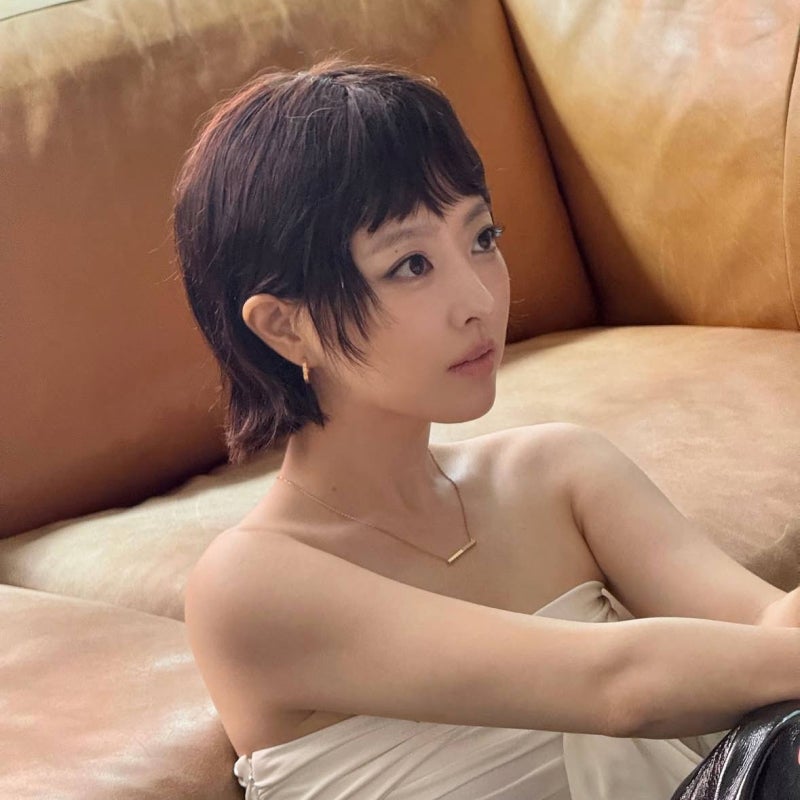 얼굴이 박보영인데도.. 은근 소화 어렵다는 '앞머리 단발'