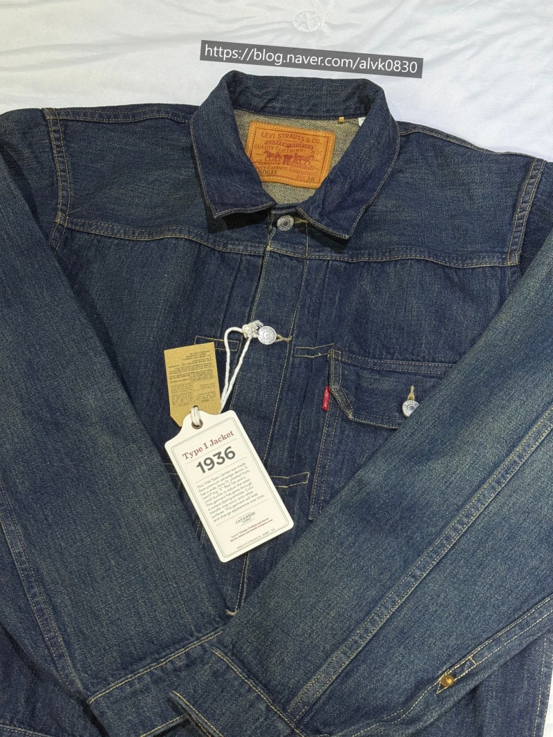 리바이스 LVC 1936 Type I Jacket_Benton 705060029