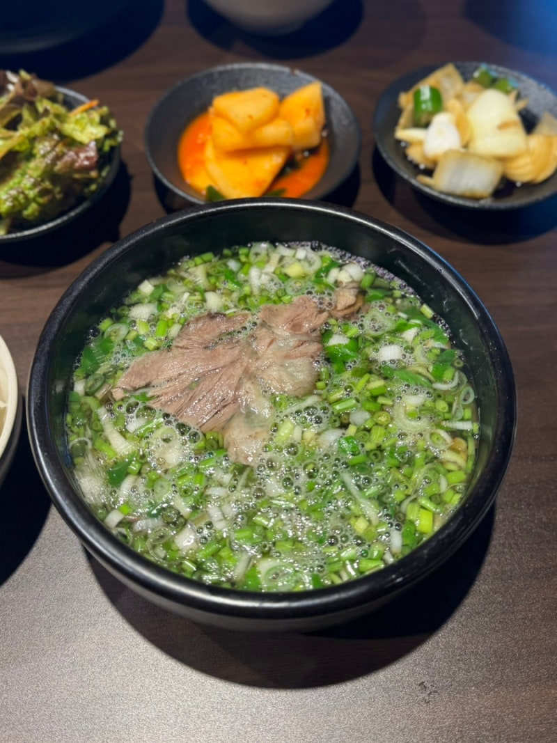 구미 산동 점심 맛집 도옥담 깔끔하고 담백한 미나리곰탕 국밥