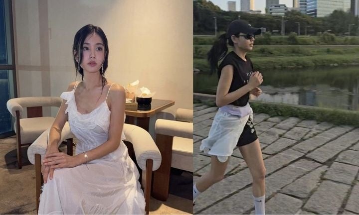 안은진, 화이트 드레스 입고 공개한 슬림 실루엣…러닝으로 다져진 현재 근황