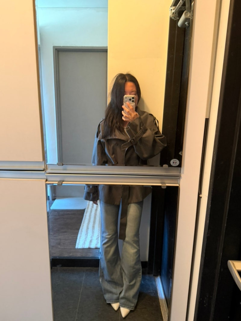 아수라 어센틱 트렌치 자켓 차콜 후기 | Asura Authentic Trench Jacket Charcoal